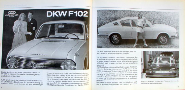 Schrader "Audi 50 bis 100" Audi-History 1996 (10198)